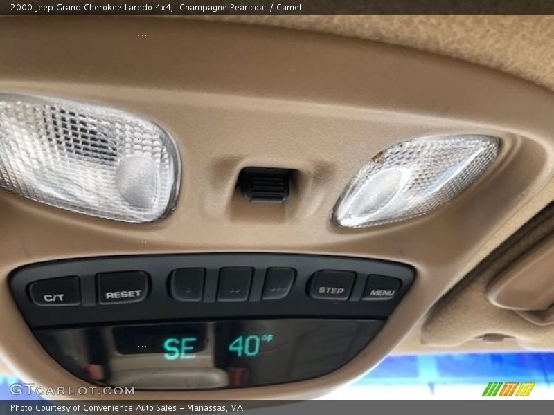 Champagne Pearlcoat / Camel 2000 Jeep Grand Cherokee Laredo 4x4