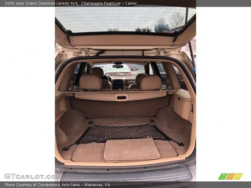 Champagne Pearlcoat / Camel 2000 Jeep Grand Cherokee Laredo 4x4