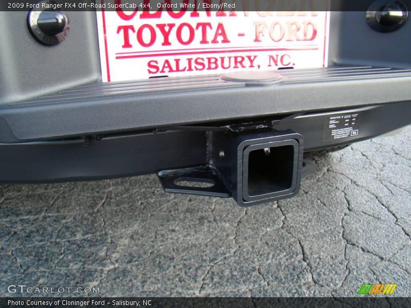 Oxford White / Ebony/Red 2009 Ford Ranger FX4 Off-Road SuperCab 4x4