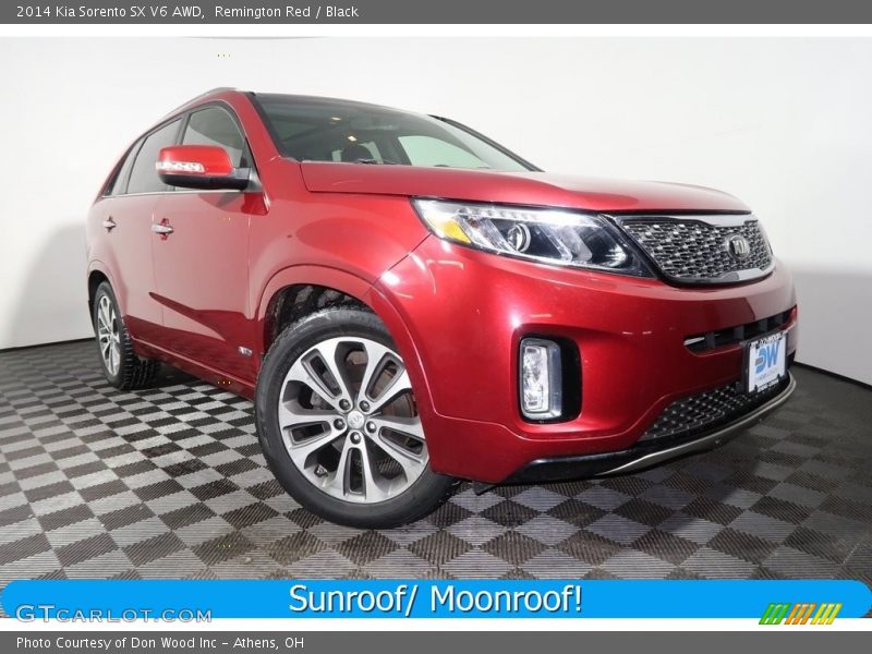 Remington Red / Black 2014 Kia Sorento SX V6 AWD