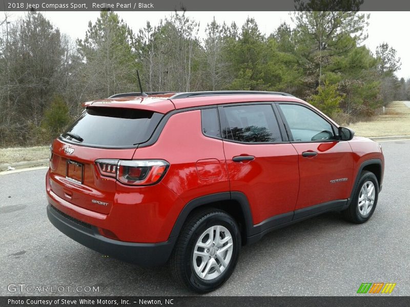 Redline Pearl / Black 2018 Jeep Compass Sport