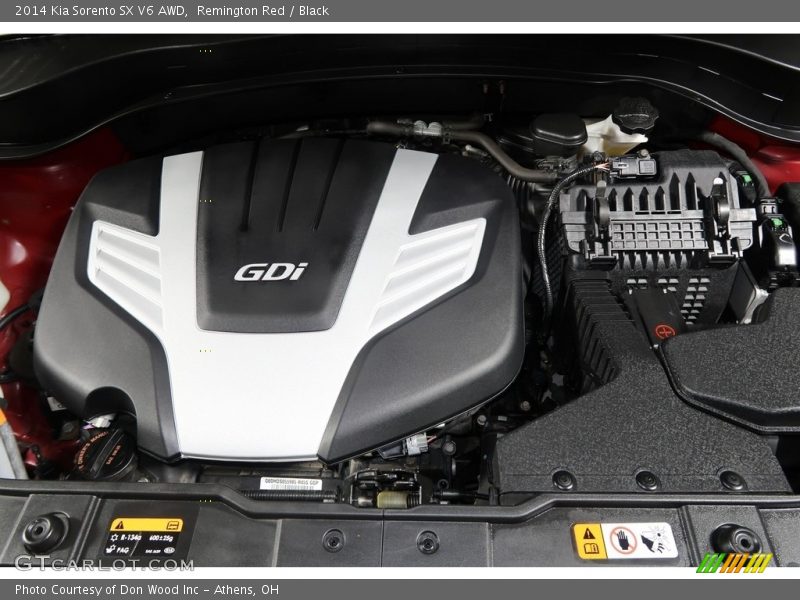 Remington Red / Black 2014 Kia Sorento SX V6 AWD