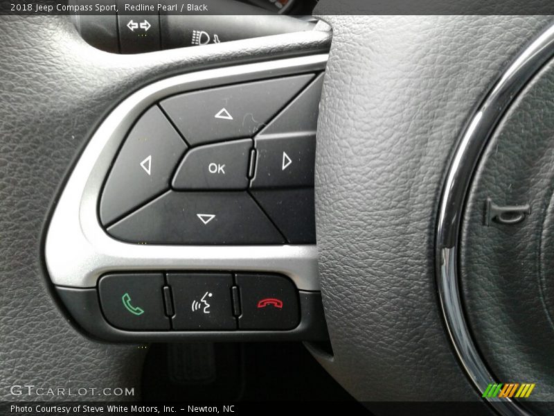 Redline Pearl / Black 2018 Jeep Compass Sport