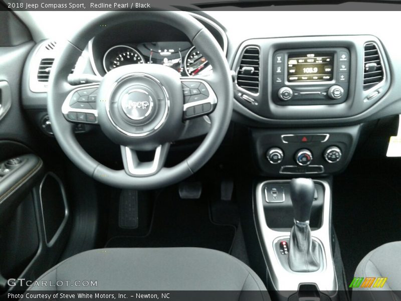Redline Pearl / Black 2018 Jeep Compass Sport