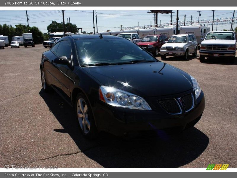 Black / Ebony 2006 Pontiac G6 GTP Coupe
