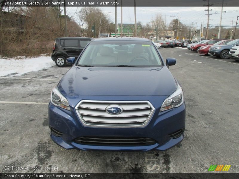 Lapis Blue Pearl / Warm Ivory 2017 Subaru Legacy 2.5i Premium