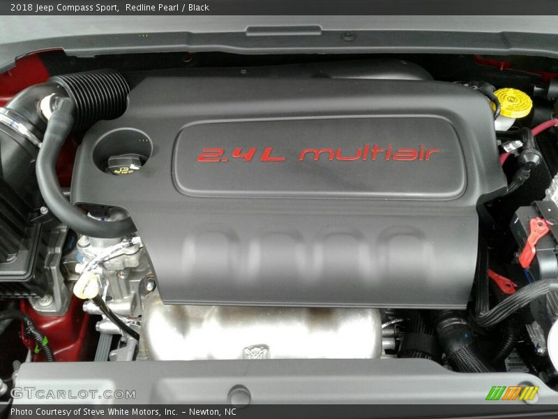 Redline Pearl / Black 2018 Jeep Compass Sport