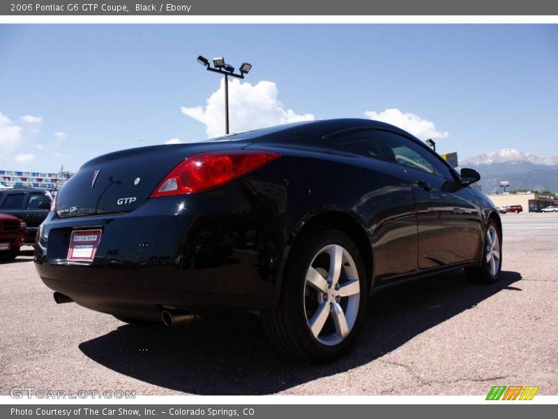 Black / Ebony 2006 Pontiac G6 GTP Coupe