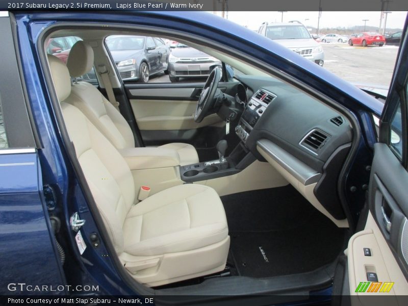 Lapis Blue Pearl / Warm Ivory 2017 Subaru Legacy 2.5i Premium