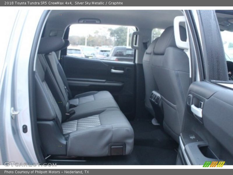 Silver Sky Metallic / Graphite 2018 Toyota Tundra SR5 CrewMax 4x4
