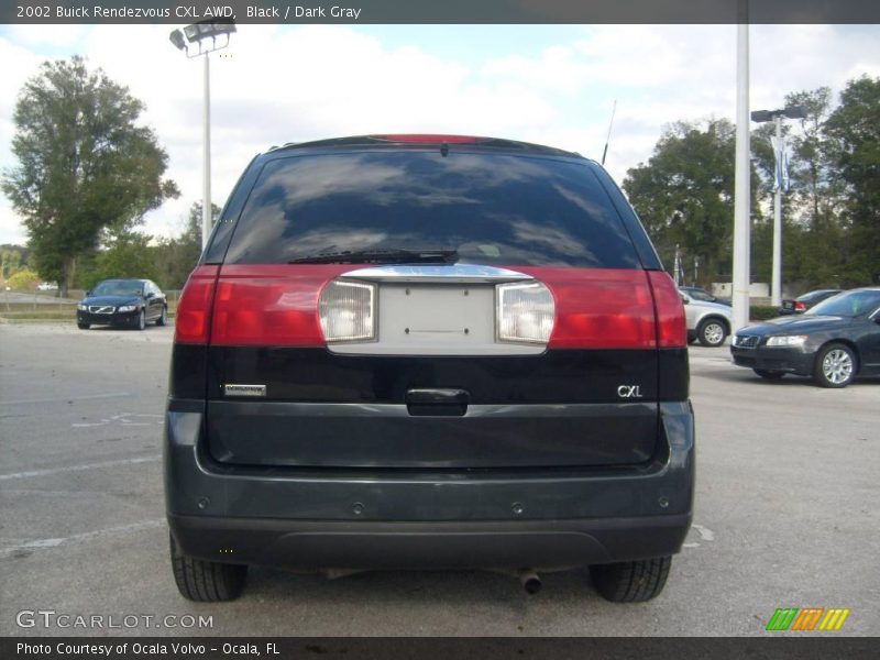 Black / Dark Gray 2002 Buick Rendezvous CXL AWD