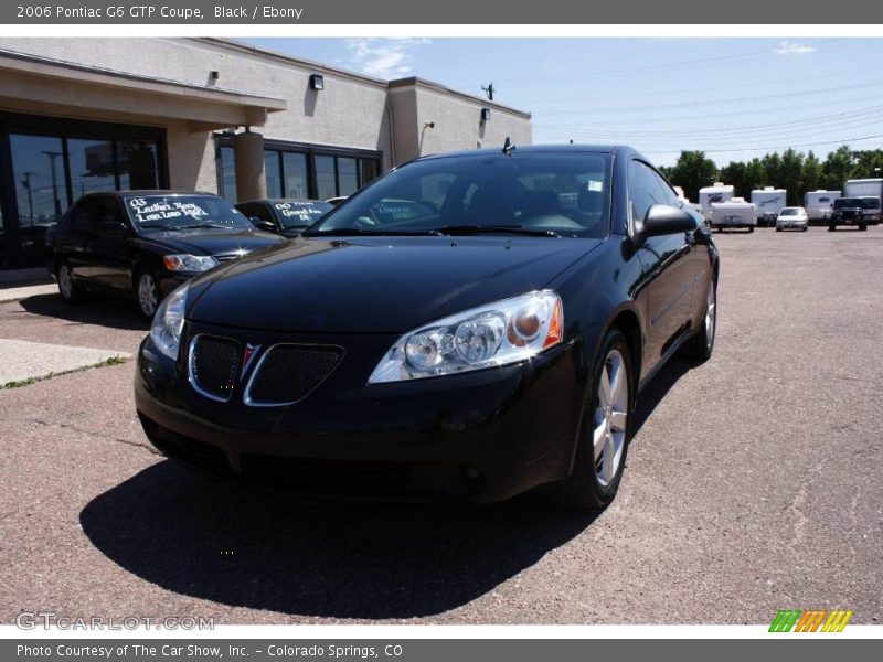 Black / Ebony 2006 Pontiac G6 GTP Coupe