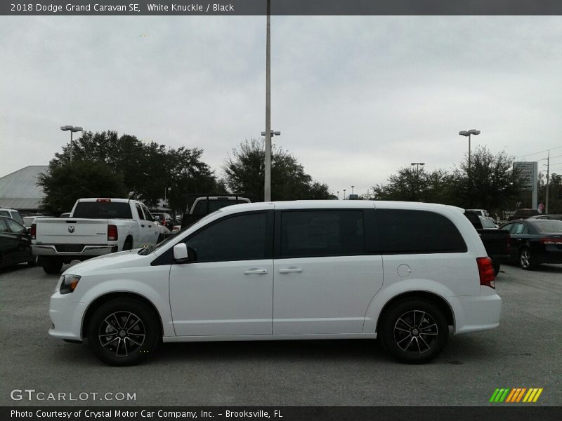 White Knuckle / Black 2018 Dodge Grand Caravan SE