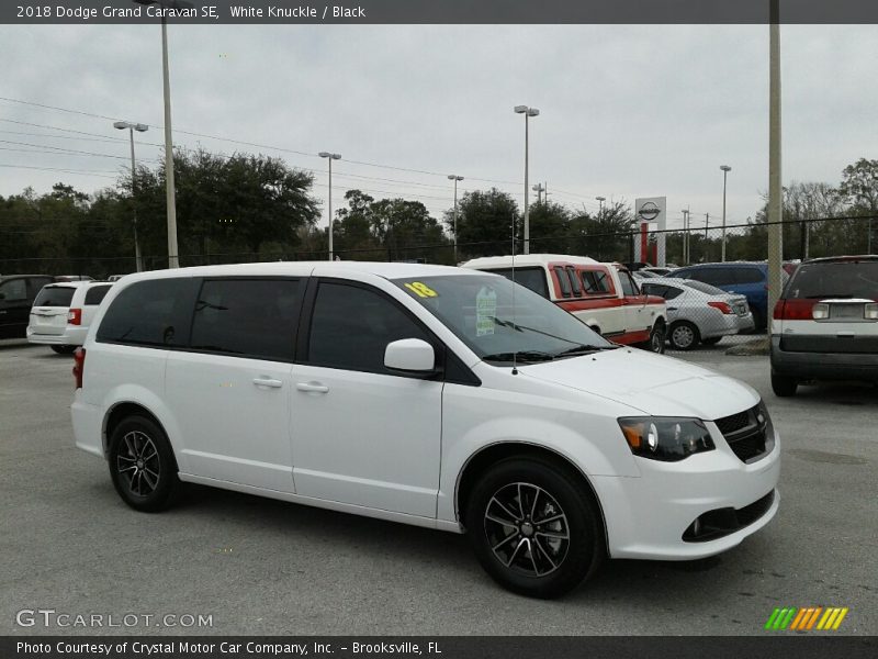 White Knuckle / Black 2018 Dodge Grand Caravan SE