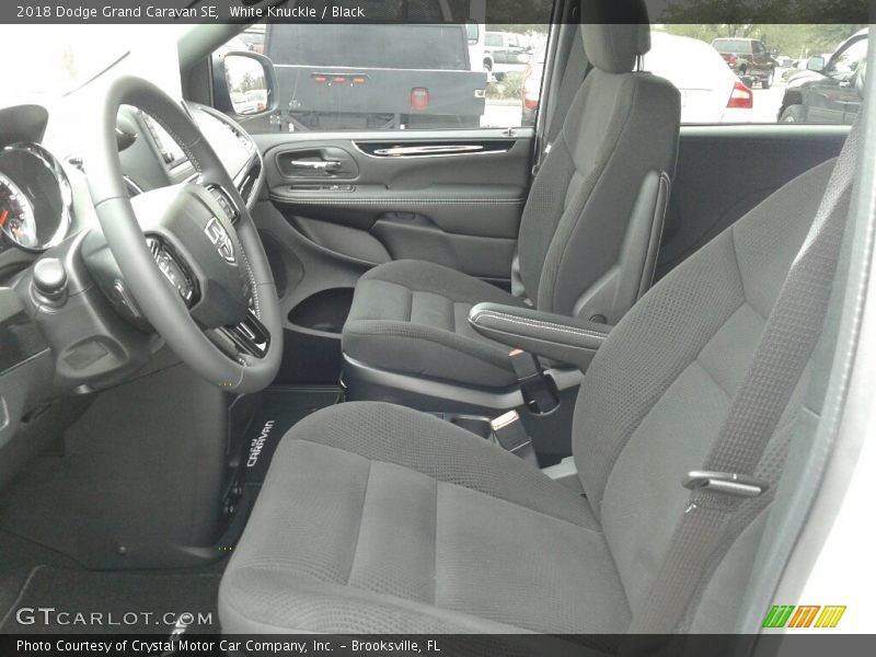 White Knuckle / Black 2018 Dodge Grand Caravan SE