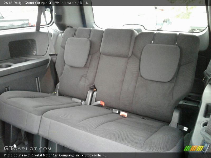 White Knuckle / Black 2018 Dodge Grand Caravan SE