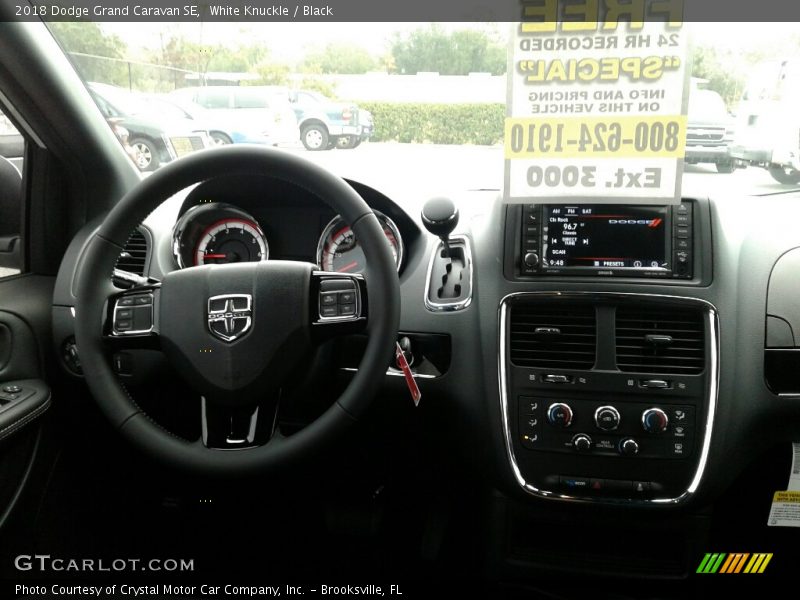 White Knuckle / Black 2018 Dodge Grand Caravan SE