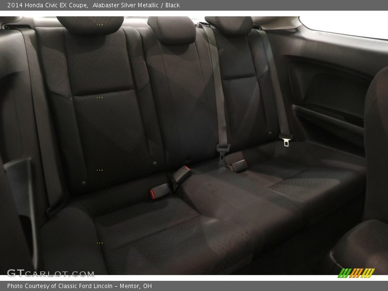 Alabaster Silver Metallic / Black 2014 Honda Civic EX Coupe