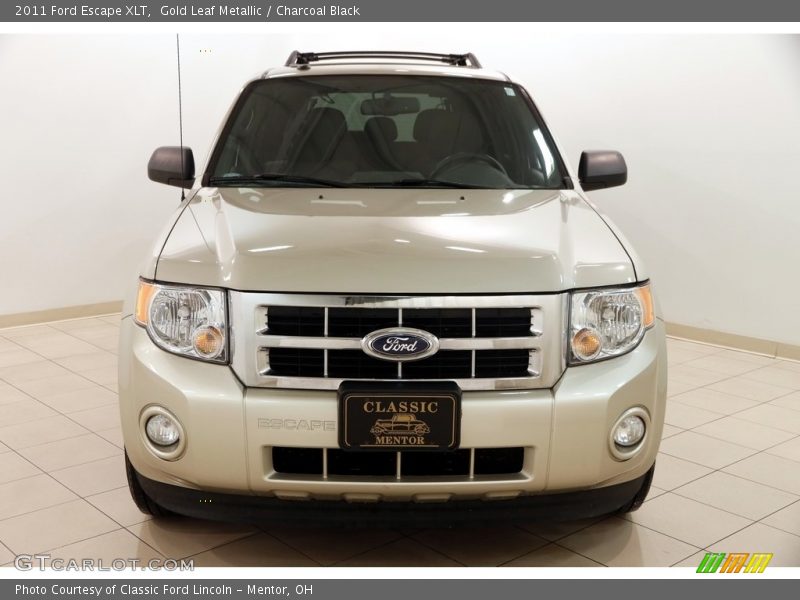 Gold Leaf Metallic / Charcoal Black 2011 Ford Escape XLT