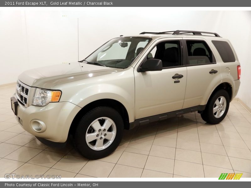 Gold Leaf Metallic / Charcoal Black 2011 Ford Escape XLT