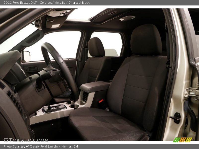 Gold Leaf Metallic / Charcoal Black 2011 Ford Escape XLT