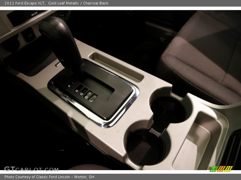 Gold Leaf Metallic / Charcoal Black 2011 Ford Escape XLT