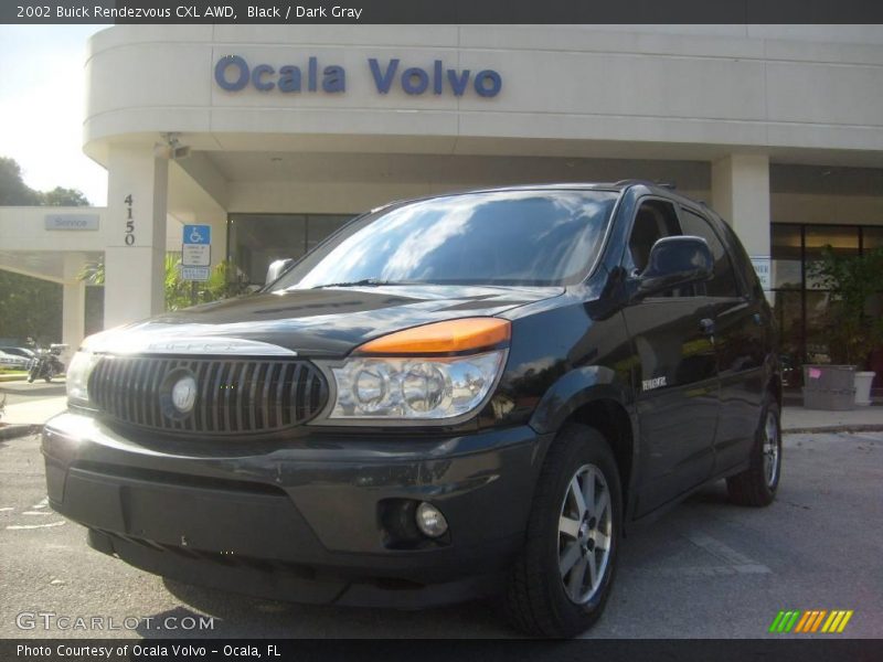 Black / Dark Gray 2002 Buick Rendezvous CXL AWD