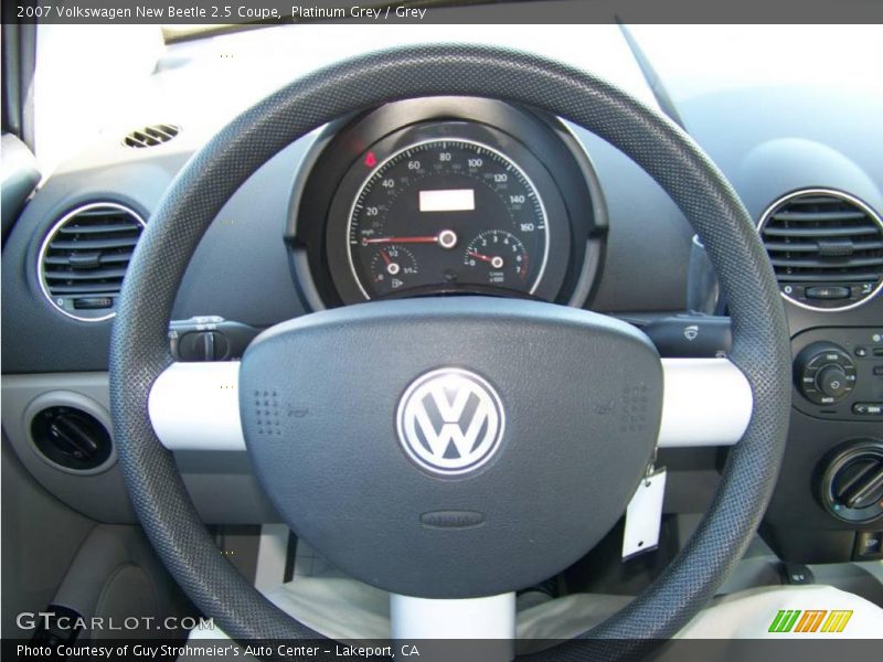 Platinum Grey / Grey 2007 Volkswagen New Beetle 2.5 Coupe