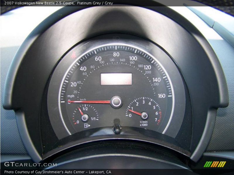 Platinum Grey / Grey 2007 Volkswagen New Beetle 2.5 Coupe