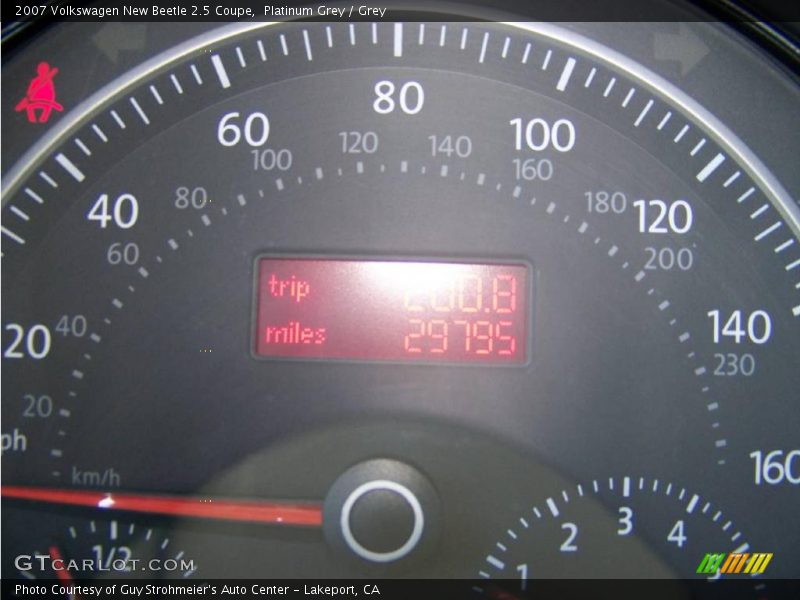 Platinum Grey / Grey 2007 Volkswagen New Beetle 2.5 Coupe