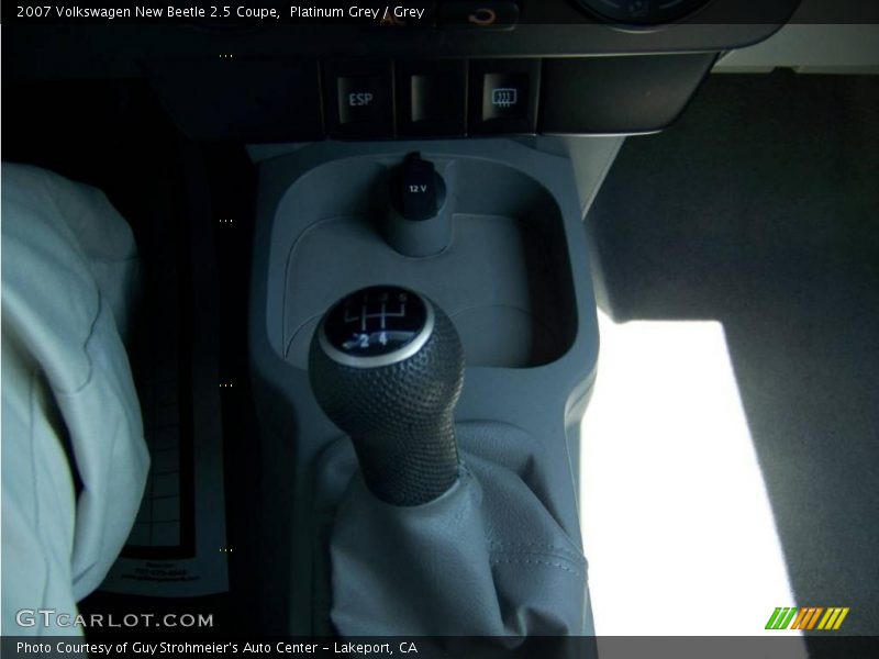 Platinum Grey / Grey 2007 Volkswagen New Beetle 2.5 Coupe