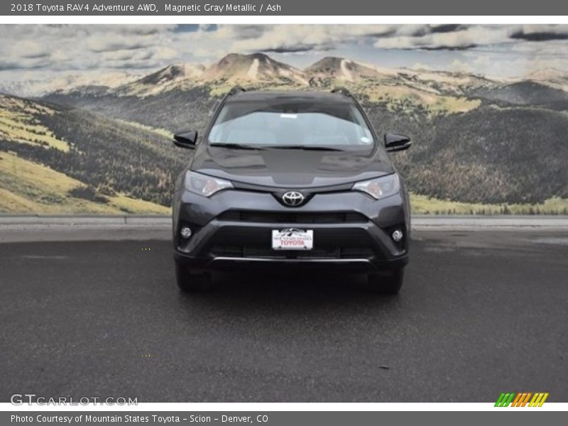 Magnetic Gray Metallic / Ash 2018 Toyota RAV4 Adventure AWD
