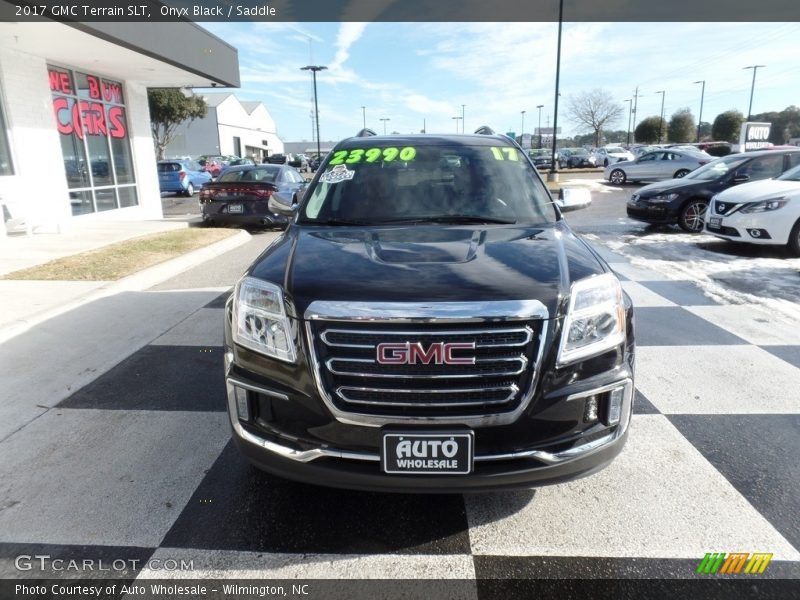 Onyx Black / Saddle 2017 GMC Terrain SLT