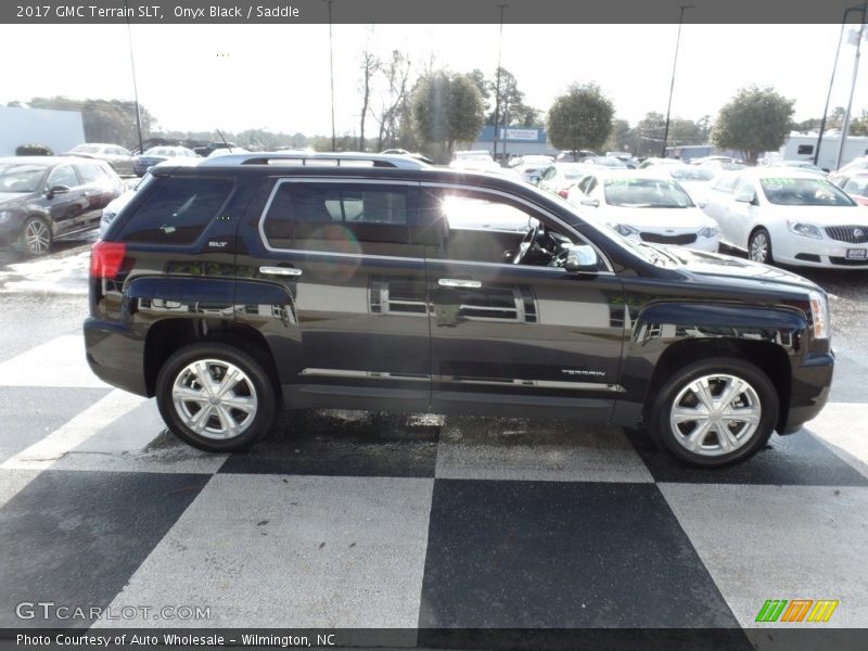 Onyx Black / Saddle 2017 GMC Terrain SLT