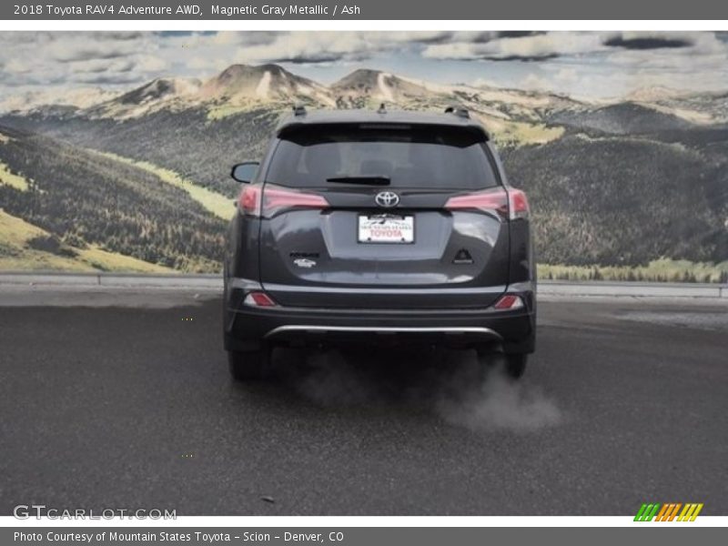 Magnetic Gray Metallic / Ash 2018 Toyota RAV4 Adventure AWD