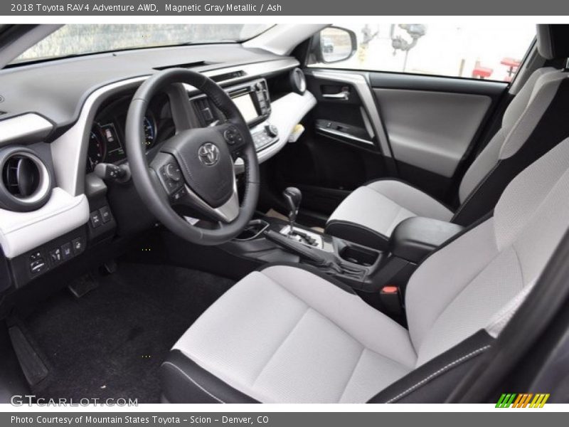 Magnetic Gray Metallic / Ash 2018 Toyota RAV4 Adventure AWD