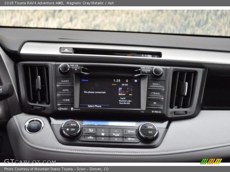 Magnetic Gray Metallic / Ash 2018 Toyota RAV4 Adventure AWD