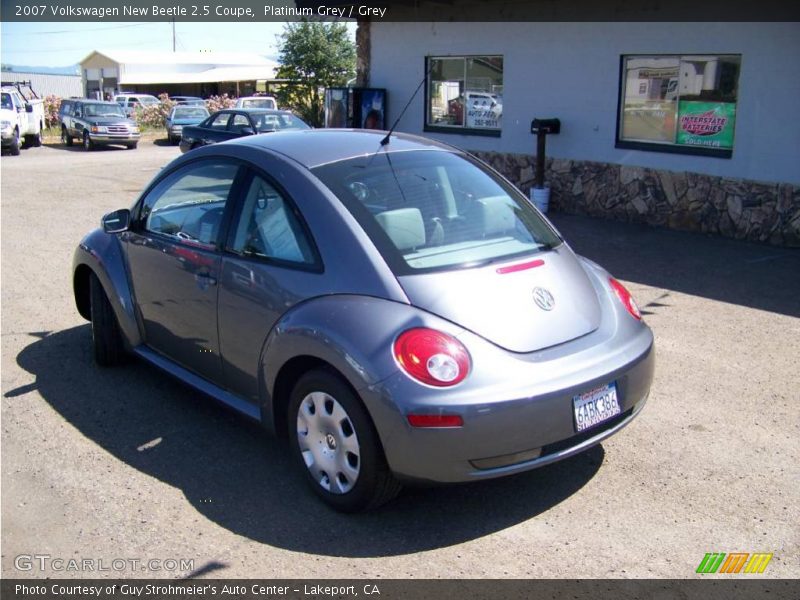 Platinum Grey / Grey 2007 Volkswagen New Beetle 2.5 Coupe