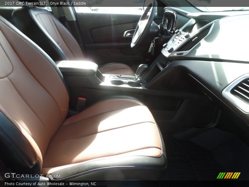 Onyx Black / Saddle 2017 GMC Terrain SLT