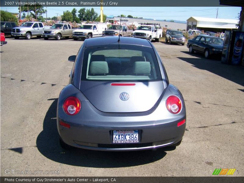 Platinum Grey / Grey 2007 Volkswagen New Beetle 2.5 Coupe