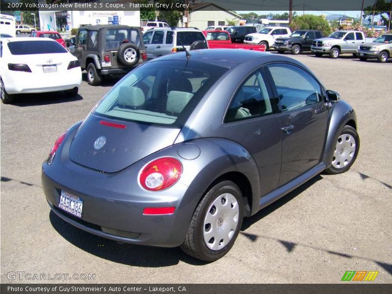 Platinum Grey / Grey 2007 Volkswagen New Beetle 2.5 Coupe