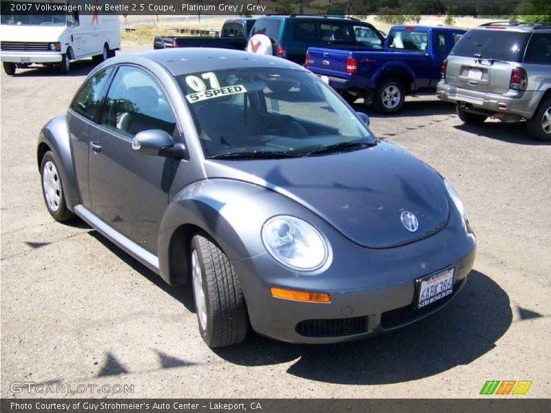 Platinum Grey / Grey 2007 Volkswagen New Beetle 2.5 Coupe