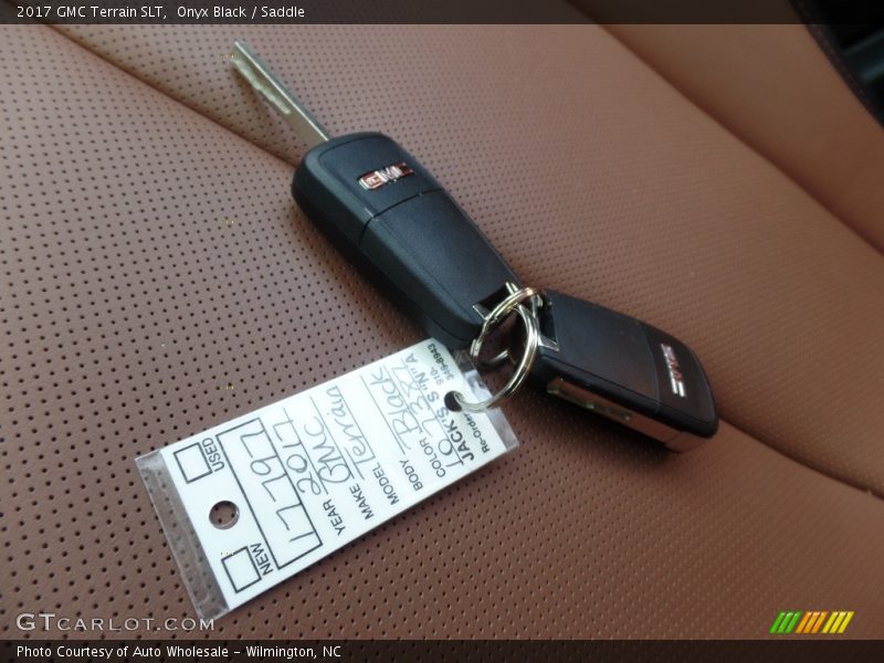 Onyx Black / Saddle 2017 GMC Terrain SLT