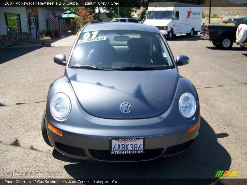 Platinum Grey / Grey 2007 Volkswagen New Beetle 2.5 Coupe