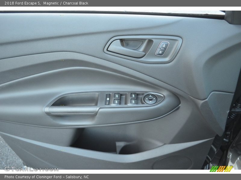 Magnetic / Charcoal Black 2018 Ford Escape S
