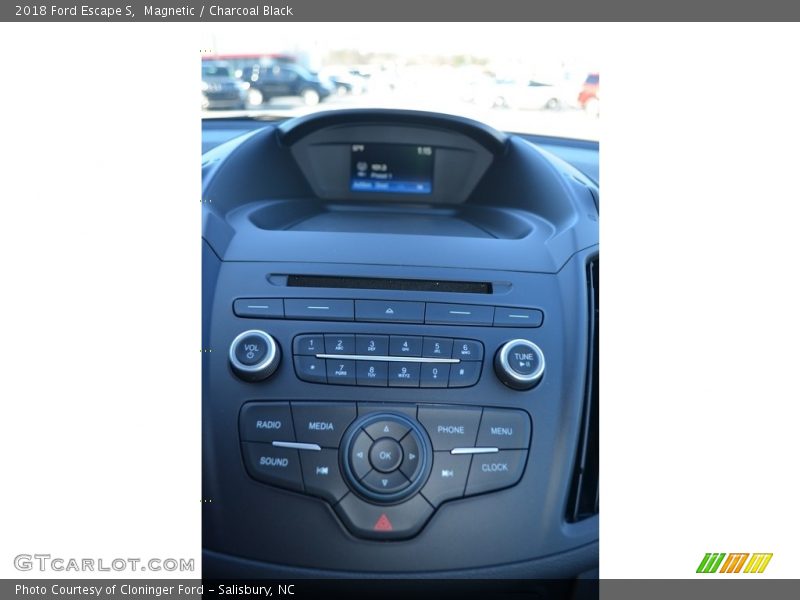 Magnetic / Charcoal Black 2018 Ford Escape S