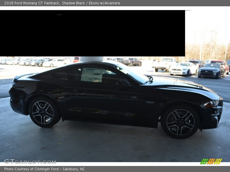 Shadow Black / Ebony w/Alcantara 2018 Ford Mustang GT Fastback