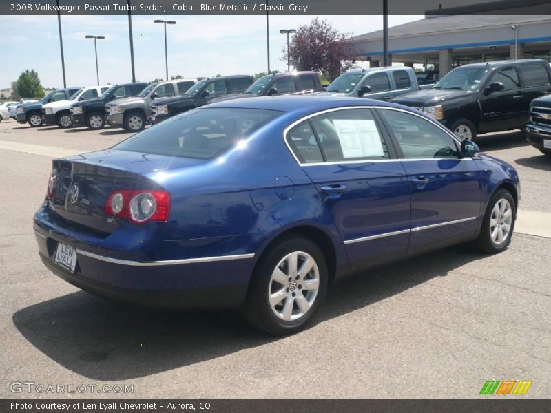 Cobalt Blue Metallic / Classic Gray 2008 Volkswagen Passat Turbo Sedan