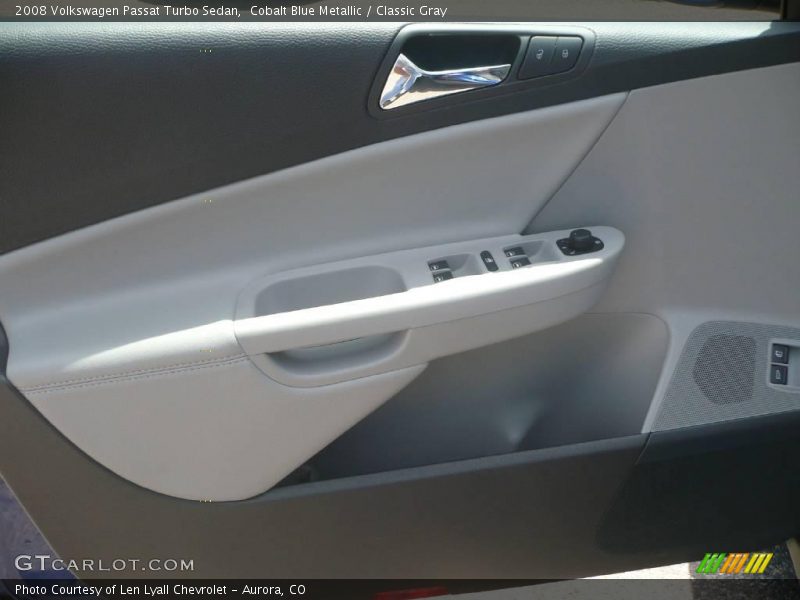 Cobalt Blue Metallic / Classic Gray 2008 Volkswagen Passat Turbo Sedan