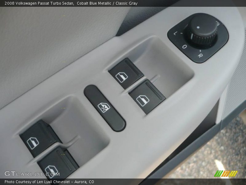Cobalt Blue Metallic / Classic Gray 2008 Volkswagen Passat Turbo Sedan